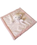 Betsey Johnson Baby Pink White Hearts Security Blanket Lovey Thick Plush... - £11.21 GBP