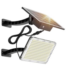 1000 Lumens 299 Led Solar Lights Outdoor Bright Solar Dusk To Dawn Light With 40 - £52.74 GBP