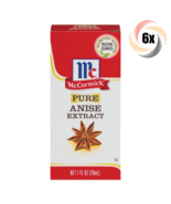 6x Packs McCormick Pure Anise Flavor Extract | 1oz | Non Gmo Gluten Free - $42.73