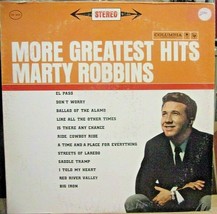 Marty Robbins-More Greatest Hits-LP-1963-EX/VG+ - £7.91 GBP