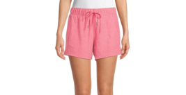 Athletic Works Women&#39;s Shorts Peach Desert MEDIUM (8-10) Performance Stretch New - £9.90 GBP