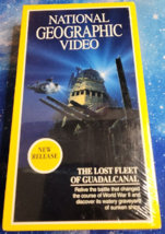 National Geographic Video The Lost Fleet Of Guadalcanal VHS New sealed - £5.38 GBP