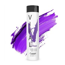 Celeb Luxury Viral Purple Colorwash, Semi-Permanent Color Shampoo with Bondfix - £21.62 GBP