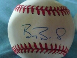 Barry Bonds Signed Auto On Sweet Spot Baseball Score Board W / Holder - £195.24 GBP