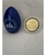 BIDEN WHITE HOUSE COIN &amp; 2023 EASTER BLUE EGG PRESIDENT DOG CAT RABBIT D... - $360.85 MXN