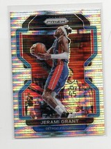 2021-22 Panini Prizm Hyper Prizm Jerami Grant #76 Detroit Pistons - £1.56 GBP