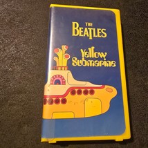 The Beatles Yellow Submarine Clamshell VHS Animated Ringo Starr Paul McC... - $8.86