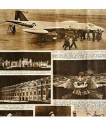 1951 Canberra Jet Bomber Queen Portrait UK Sphere Magazine Print Page DWBB8 - $551.07 MXN