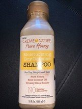 Creme Of Nature~Pure Honey~ Moisturizing Dry Defense Shampoo 12 Oz - £10.19 GBP