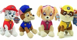 Set of 4 Toys 8 inches Paw Patrol Plush Toys .Official NWT. Soft - £22.84 GBP