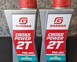 2 New GasGas Motorex Cross Power 2T Pre Mix Offroad Motorcycle Oil 1 Liter - $42.99