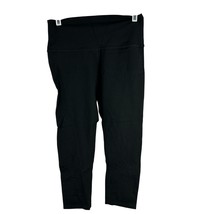 Zyia Active Womens Black High-Waisted Leggings Size 8-10 Nylon &amp; Spandex... - $23.13