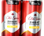 2 Bottles Old Spice Sweat Defense Fast Break 48 Hour Dry Spray Size XL 4... - £23.44 GBP