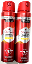 2 Bottles Old Spice Sweat Defense Fast Break 48 Hour Dry Spray Size XL 4... - £23.97 GBP