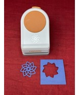 Fiskars Paper Punch Flower Die Spin Wheel Scrapbooking - $17.33