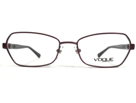 Vogue Eyeglasses Frames VO 3970-B 977-S Violet Red Cat Eye Wire Rim 51-17-135 - $25.03