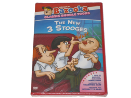 Bazooka Classic Bubble Toons The New 3 Stooges DVD SEALED - £9.45 GBP