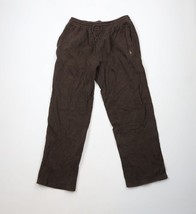 Vtg Ralph Lauren Mens Large Faded Heavy Ribbed Knit Wide Leg Sweatpants ... - $79.15