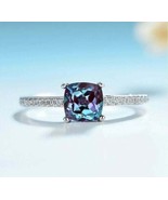 Certified Natural Alexandrite 925 Sterling Silver Handmade Ring Gift Fre... - £37.15 GBP