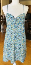 Wild Fable Never Worn Floral 100% Rayon Sun Dress Sz M - $10.89