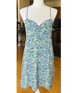 Wild Fable Never Worn Floral 100% Rayon Sun Dress Sz M - $200.01 MXN