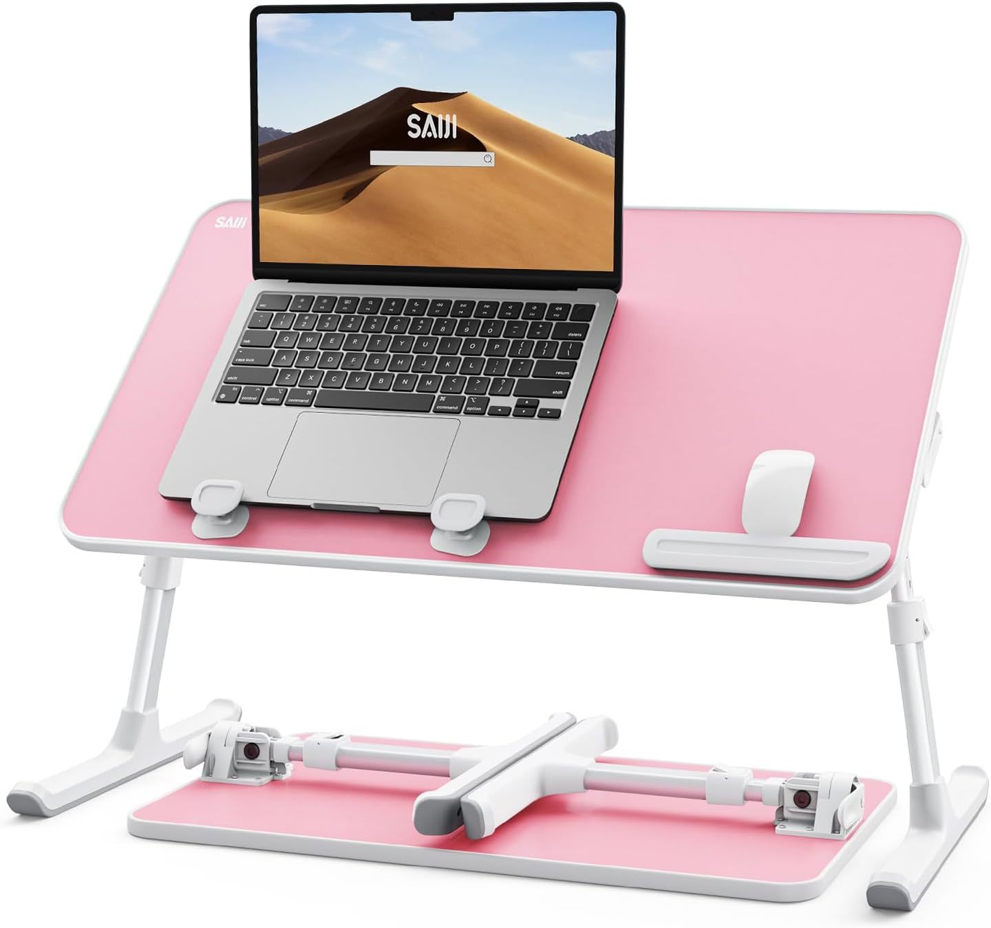Saiji Height &amp; Angle Adjustable Laptop Stand, Lap Desk Bed Tray Table,, ... - $64.94