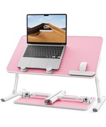 Saiji Height &amp; Angle Adjustable Laptop Stand, Lap Desk Bed Tray Table,, ... - $88.97 CAD