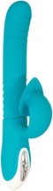 THE SHOW STOPPER RABBIT VIBRATOR THRUSTING TWIRLING SUBMERSIBLE VIBE - £79.32 GBP