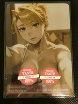 Fullmetal Alchemist Inspired Ooh la la Waifu beauty custom card Riza Hawkeye - £10.04 GBP