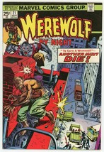 Werewolf By Night 21 NM 9.2 Marvel 1974 Bronze Age Gil Kane - £31.74 GBP