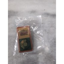 Pokemon Kanto League Trading Card Game Pin Boulder Gym Badge, 1999 Colle... - $2.97