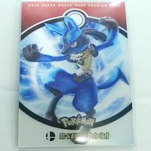 Lucario 2023 Pokemon Super Smash Bros Card Lenticular SSB-P-10 Camilii - £23.28 GBP