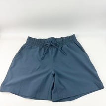 Mondetta Women&#39;s Woven Shorts Blue Drawstring Size Small - £11.21 GBP