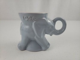 VTG 1986 Frankoma GOP Lt. BLUE Elephant Political Mug Excellent For A Collector! - £16.03 GBP