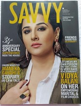 Savvy Jun 2020 Vidya Balan Maneka Gandhi Kangana Ranaut Kiran Bedi - $23.99