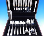 Ashmont Gold by Reed &amp; Barton Sterling Silver Flatware Set Service 38 pc... - $3,514.50