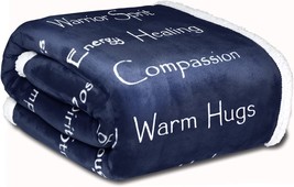 Compassion Blanket - Strength Courage Super Soft Warm Hugs, Get Well Gift - £32.80 GBP