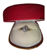 Women&#39;s 10 Diamond 14K White Gold Ring Size 3.5 - $9,193.22 MXN