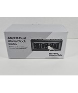 Best Buy Essentials Digital AM/FM Dual Alarm Clock Radio - Black, BE-CLOPP3 - $9.89