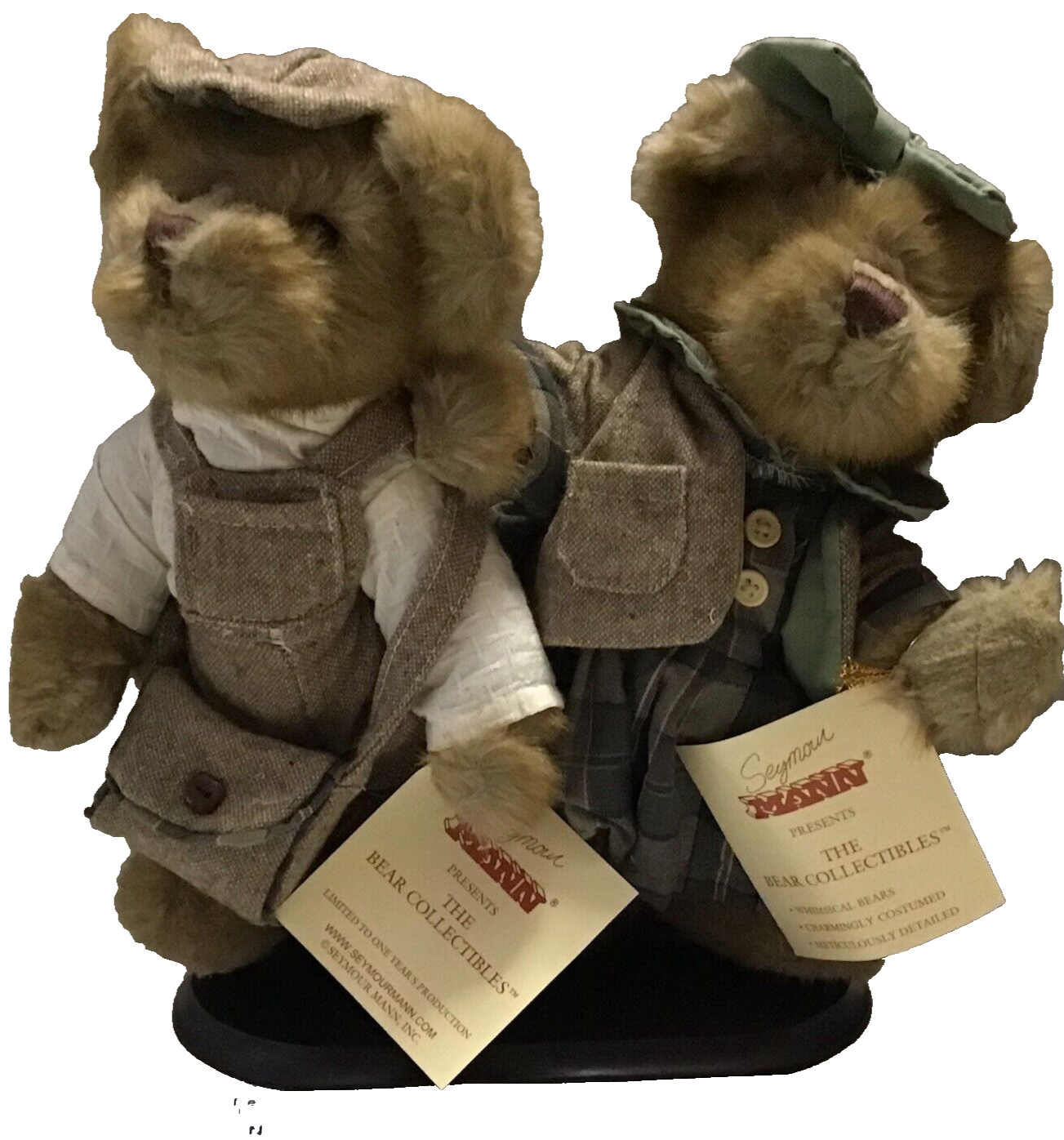 Seymour Mann Signature Series The Bear Collectibles Plush Bear Couple Numbered - $62.99