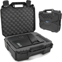 Casematix Video Projector Hard Case With Customizable Foam Compatible Wi... - £62.19 GBP