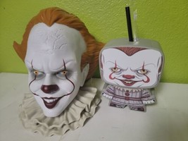 Pennywise Clown From Stephen King&#39;s IT Popcorn Bucket And Cup Cinemark Exclusive - £112.56 GBP