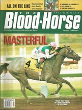 2002 - February 9th Issue of  Blood Horse Magazine - MIZZEN MAST on the cover - £14.10 GBP