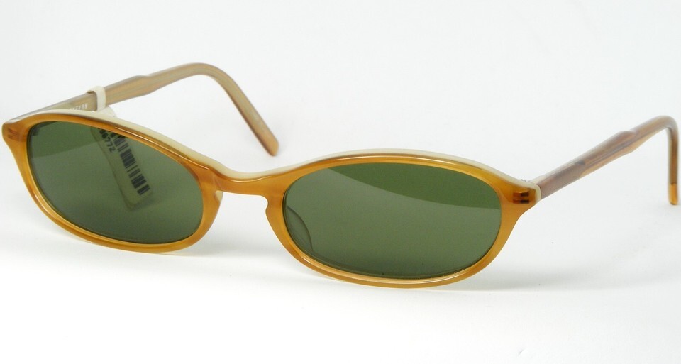 EYEVAN Flirt BT Cider Toddy SUNGLASSES GLASSES W/ GREEN LENS 49-18-140mm... - $135.32 CAD