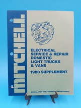 1980 Mitchell Electrical Service Repair Domestic Light Truck manual Supplement - $22.66