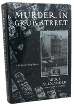 Bruce Alexander Murder In Grub Street 1st Edition 1st Printing - $62.44