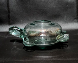 Hand Blown Mexican / South American Art Glass Sea Turtle Dish Bowl - SHI... - $34.44