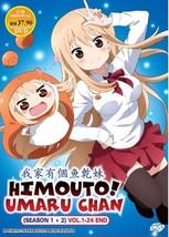 DVD Anime Himouto!Umaru Chan Season 1+2 (Volume. 1-26 End) English Subtitle - £54.96 GBP