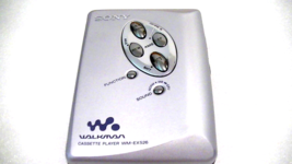 Restored VINTAGE SONY WALKMAN CASSETTE PLAYER WM-EX526,  Works very well - $155.00