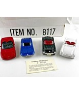 Vintage New Maisto Corvette Diecast Replicas 1:36 Scale 1953 1957 1963 1... - $824.41 MXN